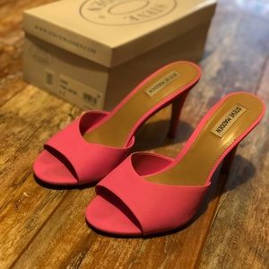 Neon Pink Erin Heel Sandal